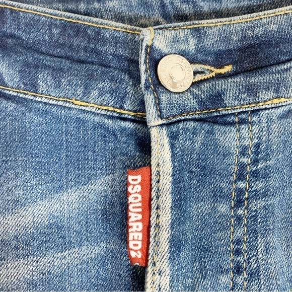 Vintage DSQUARED2 Distressed Jeans Size IT 44/US 8 - Picture 8 of 12